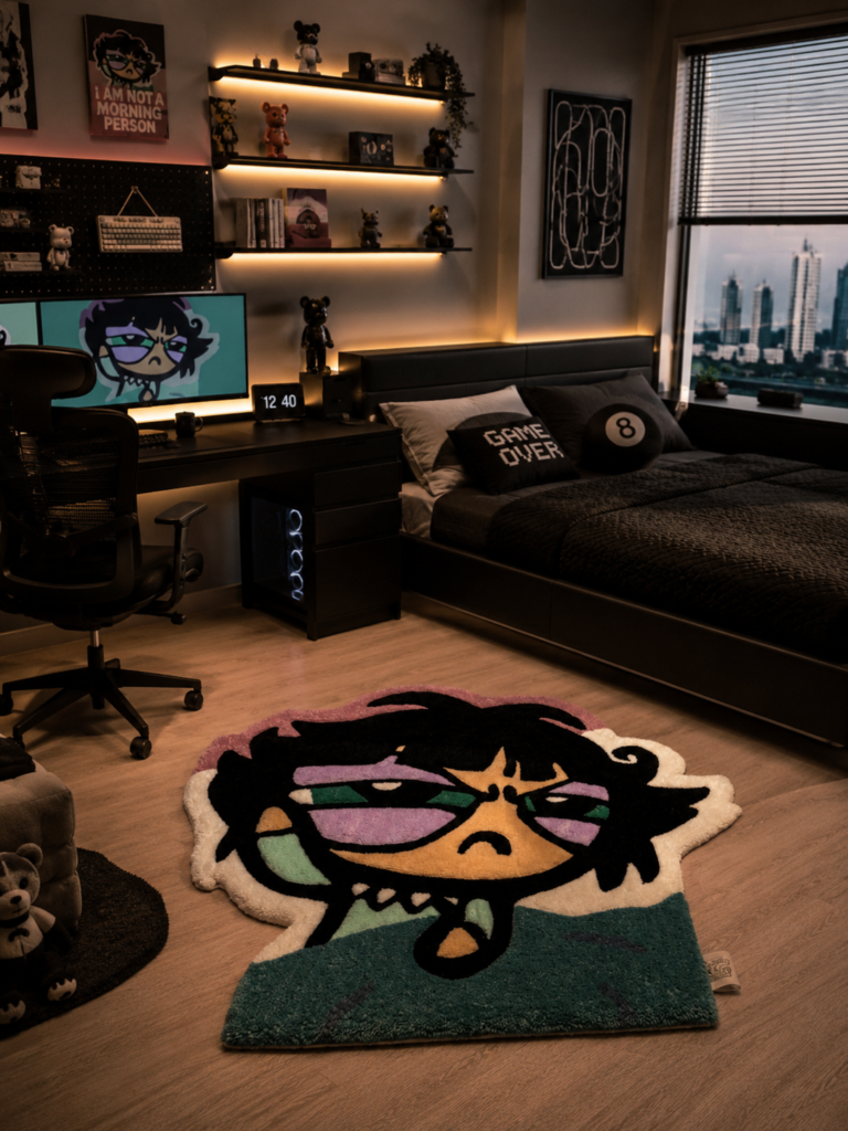 powerpuff girls rug